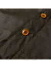 Game Waxed Cotton Hooded Jacket Olive - BARBOUR - BALAAN 4