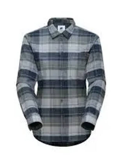 Trovat Check Long Sleeve Shirt Steel Navy - MAMMUT - BALAAN 2