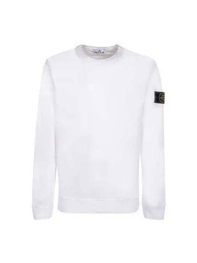 Wapen Patch Sweatshirt White Black 791562420 - STONE ISLAND - BALAAN 1