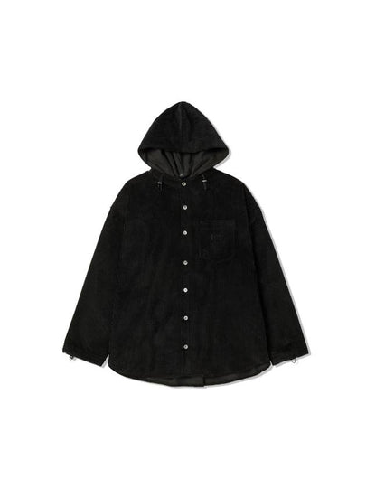 Hood Shirts Jacket Black - VAEKCIE - BALAAN 2