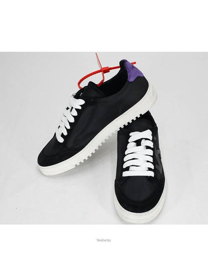 Men's Arrow Logo 2.0 Low Top Sneakers Black - OFF WHITE - BALAAN 2