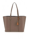 Perry Triple Compartment Tote Bag Dark Beige - TORY BURCH - BALAAN 1