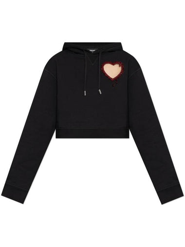 Dsquared2 Hoodie, Women's, Black - DSQUARED2 - BALAAN 1