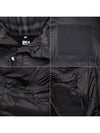 Logo Applique Nylon Puffer Coat Black - BURBERRY - BALAAN 9