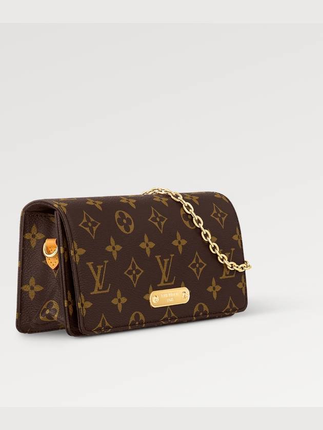 Lily Monogram Chain Shoulder Bag Brown - LOUIS VUITTON - BALAAN 3