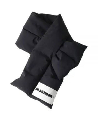 Logo Patch Down Muffler Black - JIL SANDER - BALAAN 2