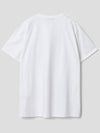 Chillax Fox Patch Classic Short Sleeve T-Shirt White - MAISON KITSUNE - BALAAN 3