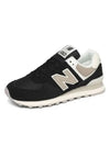 574 Low Top Sneakers Black - NEW BALANCE - BALAAN 2