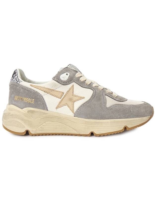 Running Sole Canvas Toe Star Low Top Sneakers Grey - GOLDEN GOOSE - BALAAN 6