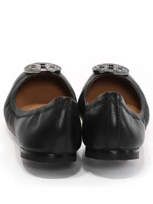 Liana Logo Flat Black - TORY BURCH - BALAAN.