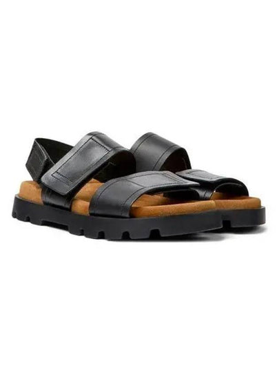 Brutus Leather Sandals Black - CAMPER - BALAAN 2