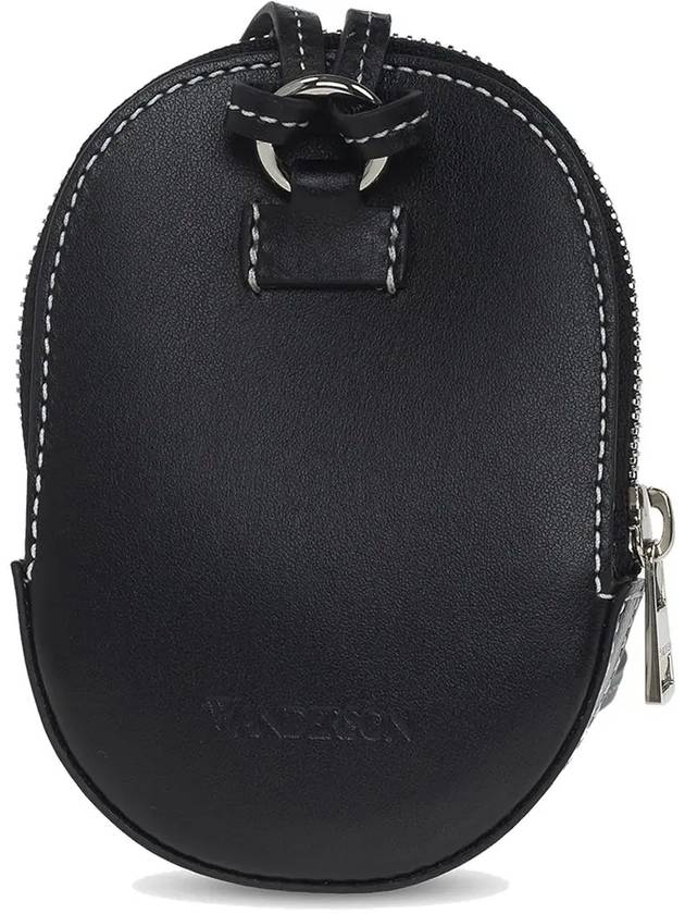 Cap Nano Leather Shoulder Bag Black - JW ANDERSON - BALAAN 4