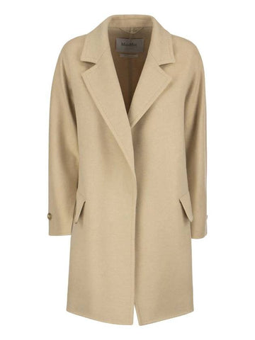 Ferrara Wool Single Coat Natural - MAX MARA - BALAAN.