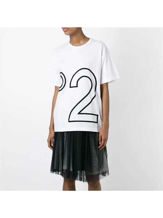 16SS Big Logo Print Round TShirt F0614152 1101 - Nº 21 - BALAAN 1