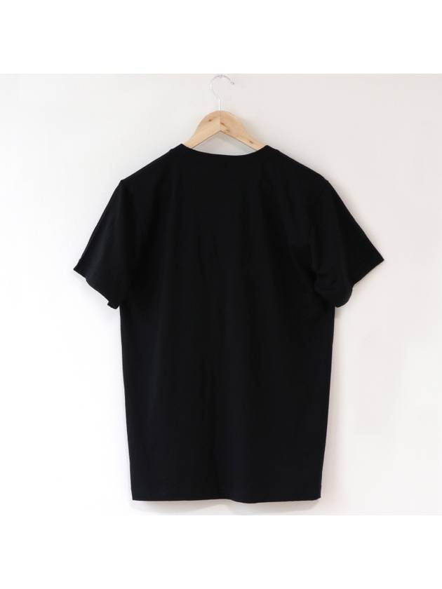 SPMRBOSN Plain Round Short Sleeve Tee Black - SUPENER - BALAAN 5