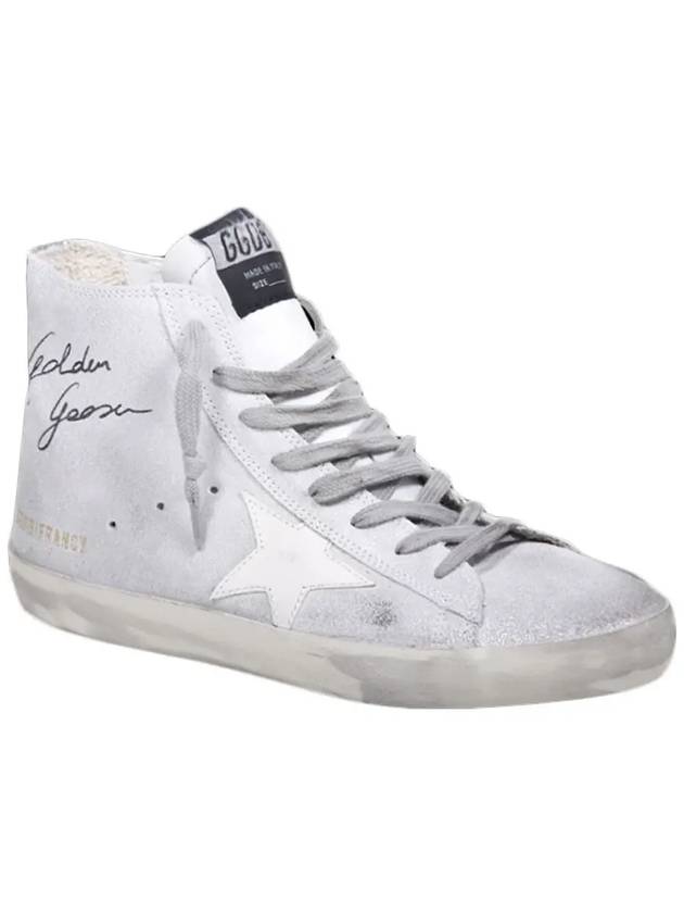 Francy Leather High Top Sneakers White - GOLDEN GOOSE - BALAAN 2