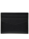 Leather Logo Card Wallet Black - GIVENCHY - BALAAN 3