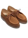 Michael Velor Suede Derby Shoes Brown - PARABOOT - BALAAN 2