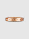 Icon Thin Band 18k RIng Rose Gold - GUCCI - BALAAN 2