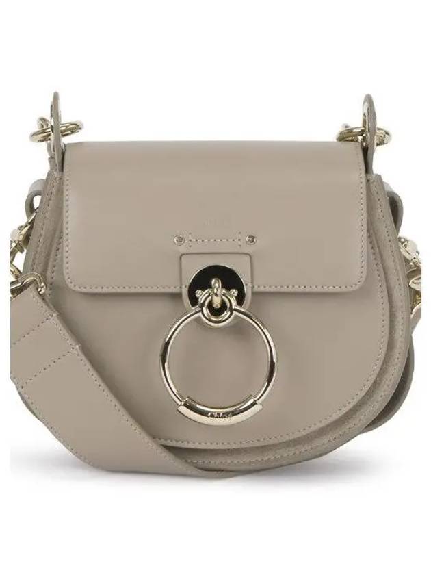 Tess Small Shoulder Bag Black Motty Grey - CHLOE - BALAAN 2