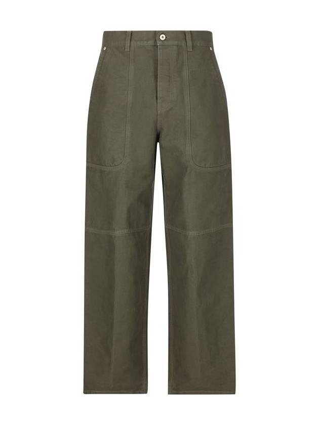 Cargo Pants Khaki Green - LOEWE - BALAAN 2