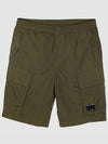 Chrome R Bermuda Shorts Green - CP COMPANY - BALAAN 3