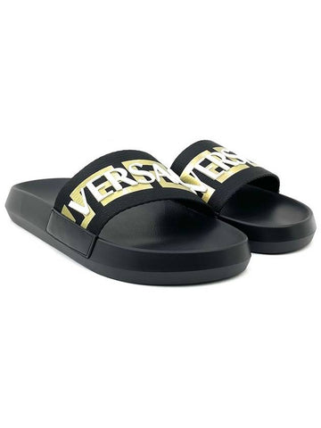 Logo Slide Slippers 1008732 - VERSACE - BALAAN 1