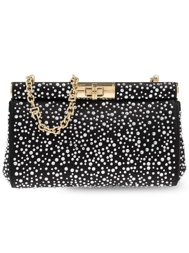 Dolce & Gabbana Shoulder Bag Marlene Medium, Women's, Black - DOLCE&GABBANA - BALAAN 1