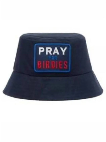 Pray for Birdies Cotton Bucket Hat Navy - G/FORE - BALAAN 2