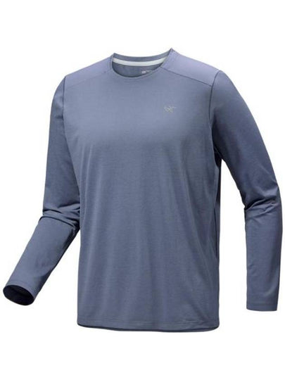 Cormac Crew Neck Long Sleeve T-Shirt Stratus Heather - ARC'TERYX - BALAAN 2