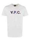 Men's VPC Logo Short Sleeve T-Shirt White - A.P.C. - BALAAN 3