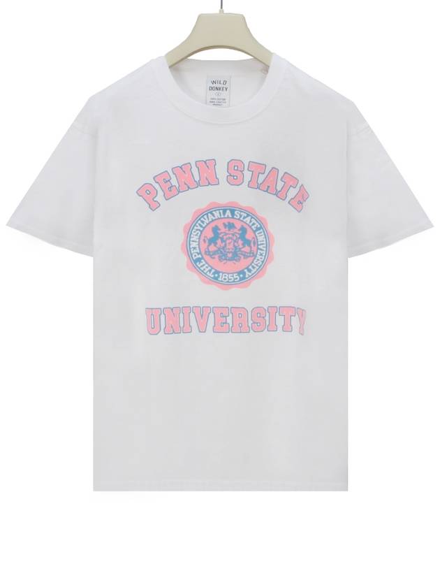 Penn State Short Sleeve T-Shirt White - WILD DONKEY - BALAAN 2