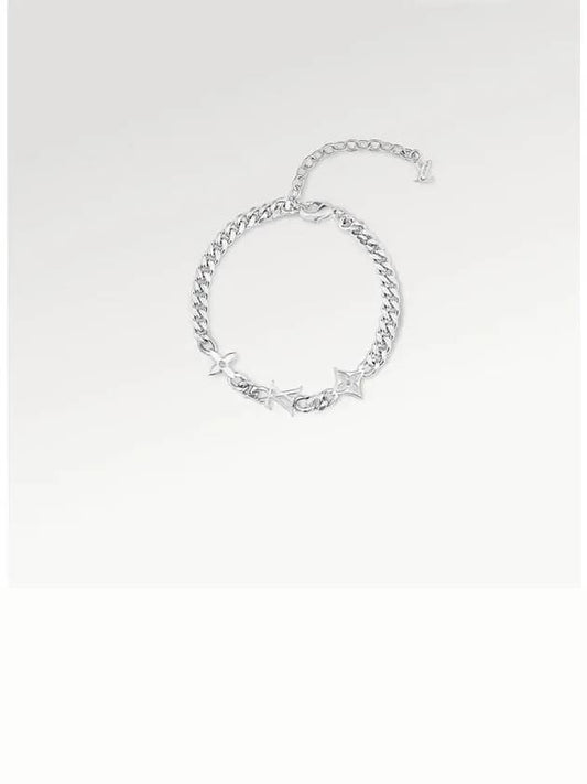 MNG Row Bracelet Silver - LOUIS VUITTON - BALAAN 2