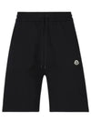 Jersey Bermuda Shorts Black - MONCLER - BALAAN 2