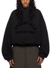 Spring Fleece Nylon Hood Black - FEAR OF GOD ESSENTIALS - BALAAN 2