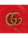 GG Marmont Matelasse Mini Bucket Bag Red - GUCCI - BALAAN 6