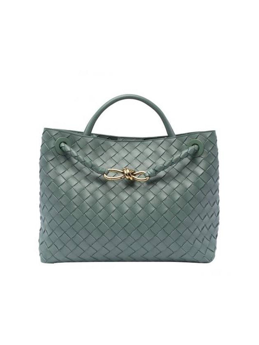 Andiamo Medium Tote Bag Aloe - BOTTEGA VENETA - BALAAN 1