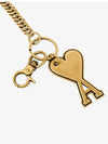 Heart Logo Metal Key Holder Gold - AMI - BALAAN 4