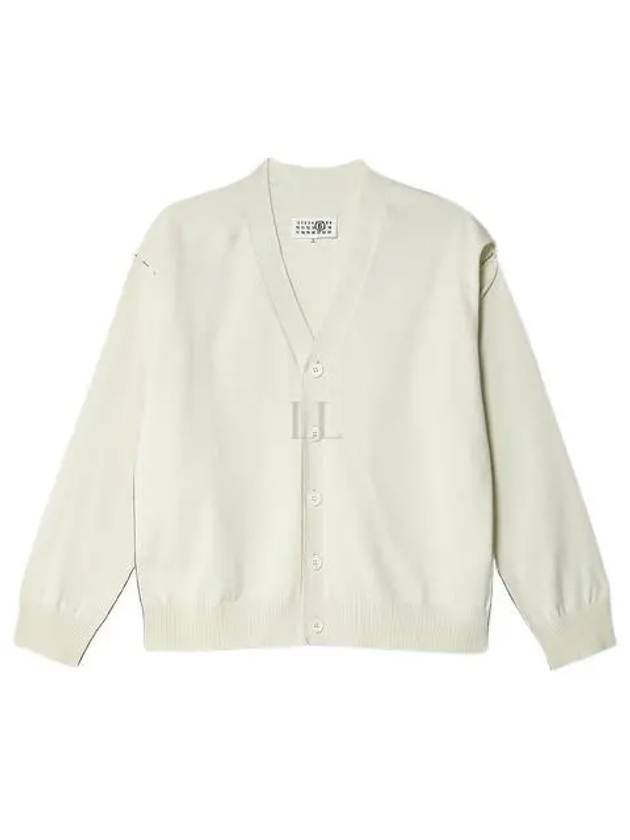 Cut-Out Cardigan Off-White - MAISON MARGIELA - BALAAN 2