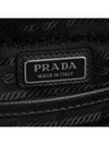 Triangle Logo Re-Nylon Saffiano Cross Bag Black - PRADA - BALAAN 11