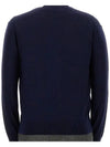 Fox Head Patch Classic Cardigan Navy - MAISON KITSUNE - BALAAN 4