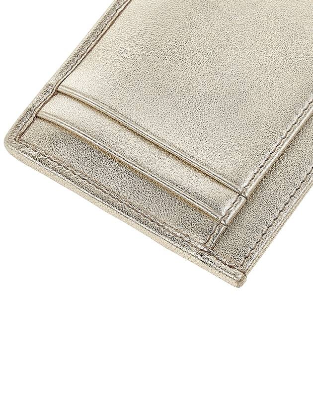 Materasse Nappa Leather Card Wallet Gold - MIU MIU - BALAAN 9