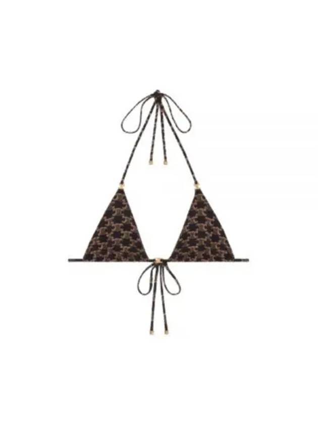 Triomphe Monogram Triangle Top Brown - CELINE - BALAAN 2