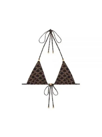 Triomphe Monogram Triangle Top Brown - CELINE - BALAAN 2