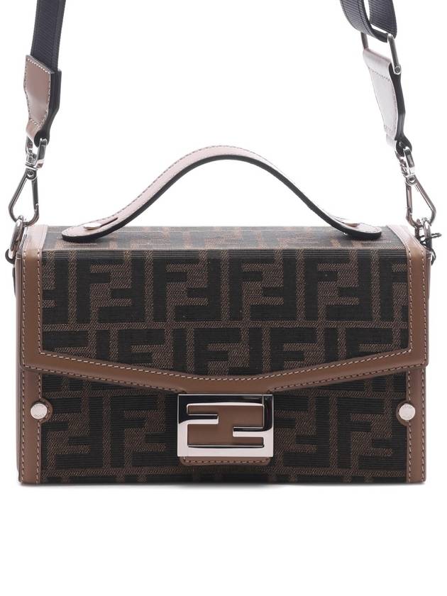 Baguette Soft Cross Bag Brown - FENDI - BALAAN 3