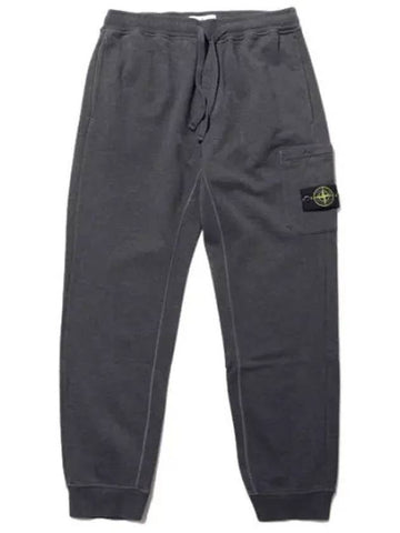 Garment Dying Badge Cargo Jogger Pants Regular Fit Men s Training - STONE ISLAND - BALAAN 1