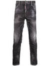 Men's Skater Jeans Black - DSQUARED2 - BALAAN 3