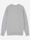 Fox Head Patch Classic Sweatshirt Grey Melange - MAISON KITSUNE - BALAAN 3