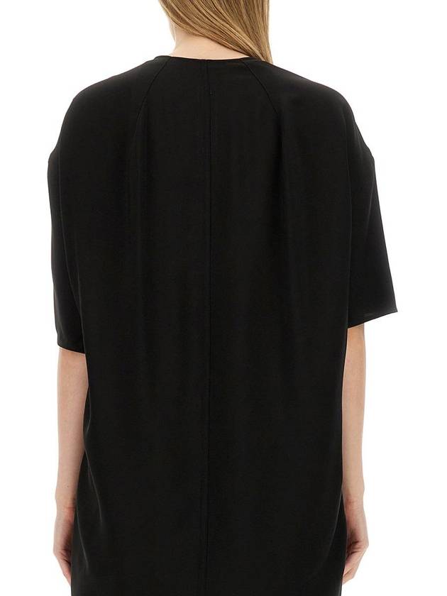 Rick Owens V-Neck T-Shirt - RICK OWENS - BALAAN 3