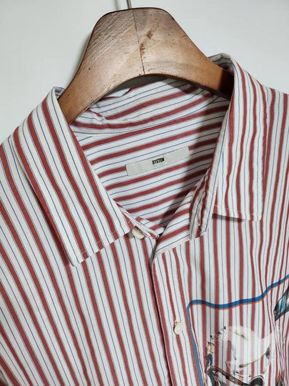 Homme Striped Shirt SH2A7 - SYSTEM - BALAAN 2